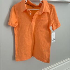 New! Boys Carters Short Sleeve Polo Shirt/ Size 6
